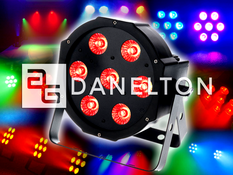 LED-PAR-RGBWAUV-DANELTON