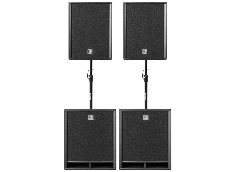 hk-audio-premium-pr-o-12 + hk-audio-pr-o-18-sub-a + hk-audio-premium-pr-o-12 + hk-audio-pr-o-18-sub-a